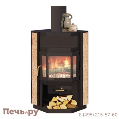Печь-камин Мета Нева фото