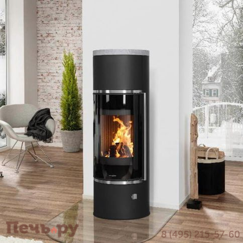 Печь-камин Oranier Arena W+ (с теплонакопителем) фото