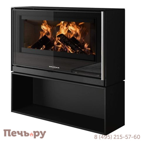 Печь-камин Oranier Ziva XL с бокс-основанием фото
