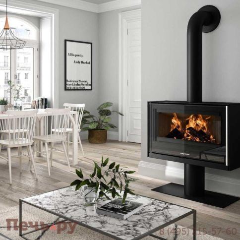 Печь-камин Oranier Ziva XL с колонной основанием фото 2