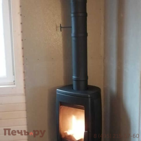 Печь камин Plamen Aria, черная фото 10