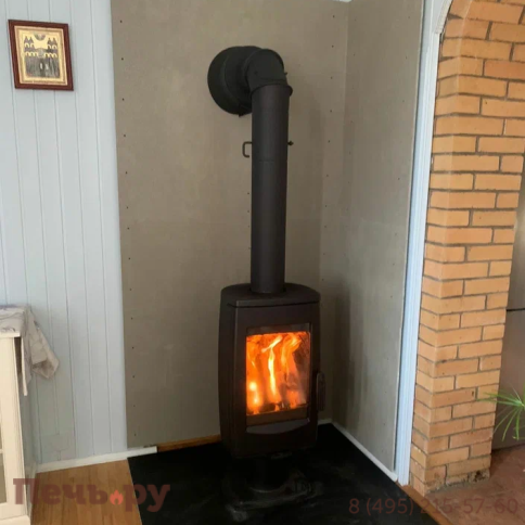 Печь камин Plamen Aria, черная фото 8