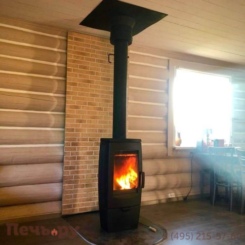 Печь камин Plamen Gala, черная фото 10