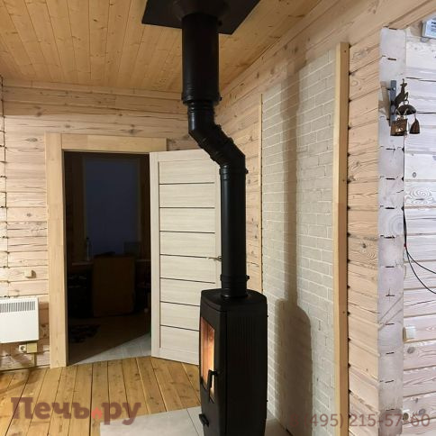 Печь камин Plamen Gala, черная фото 13