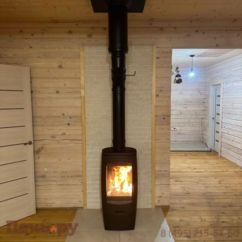 Печь камин Plamen Gala, черная фото 14