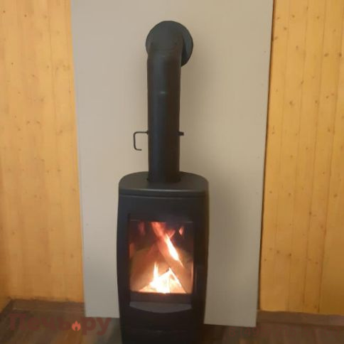 Печь камин Plamen Gala, черная фото 4