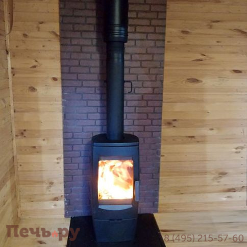 Печь камин Plamen Gala, черная фото 5