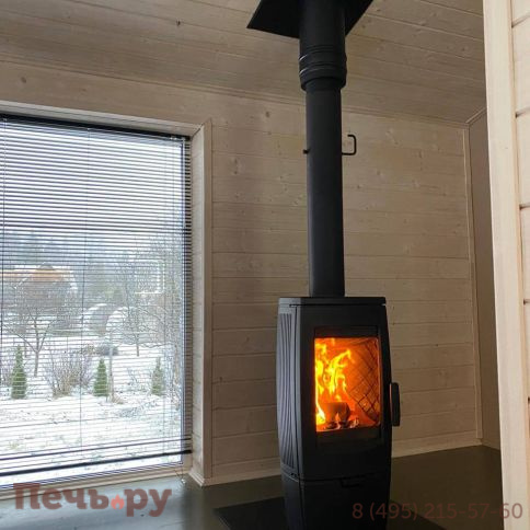 Печь камин Plamen Gala, черная фото 7