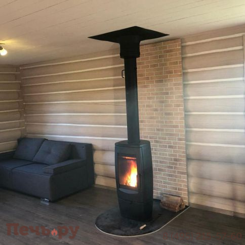 Печь камин Plamen Gala, черная фото 9