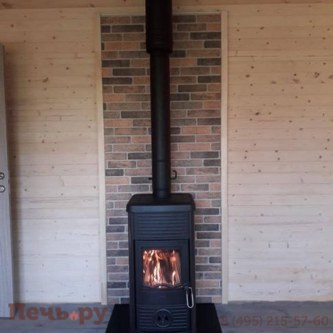 Печь камин Plamen Maestral N коричневая фото 3