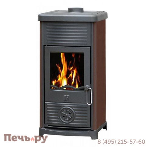 Печь камин Plamen Maestral N коричневая фото