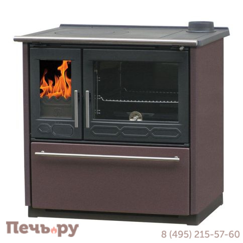 Печь камин Plamen Termo Glas труба справа/слева фото 2