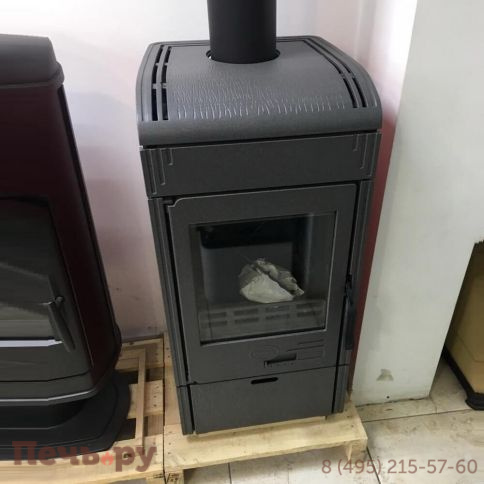 Печь камин Plamen Vesta, красная фото 2