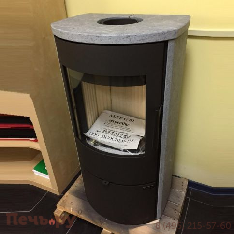 Печь камин Romotop Alpera G 02 камень фото 6