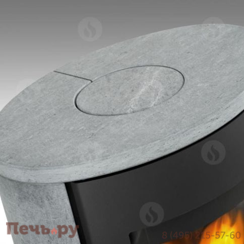 Печь камин Romotop Evora 02 камень фото 4