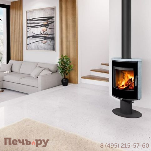 Печь камин Romotop Laredo T камень фото 2