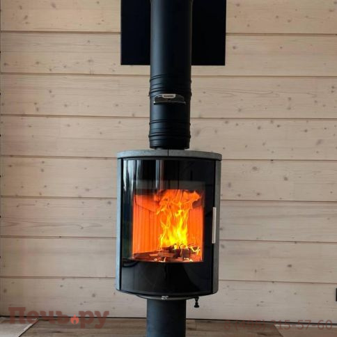 Печь камин Romotop Laredo T камень фото 3