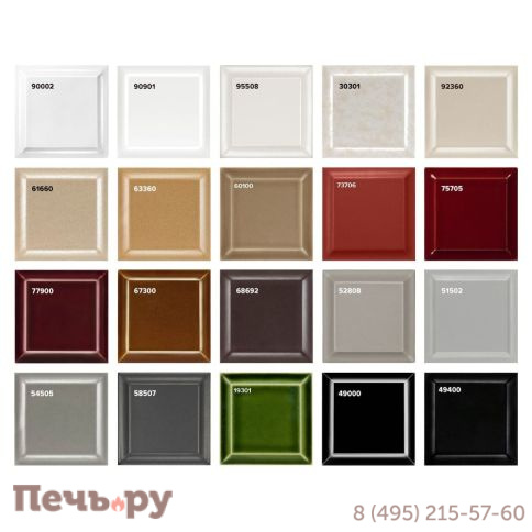 Печь камин Romotop Luanco N керамика фото 5