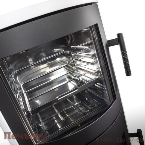 Печь камин Romotop Lugo 01 с духовкой, керамика фото 4