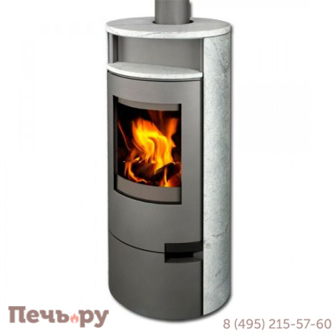 Печь камин Romotop Lugo 02 камень фото