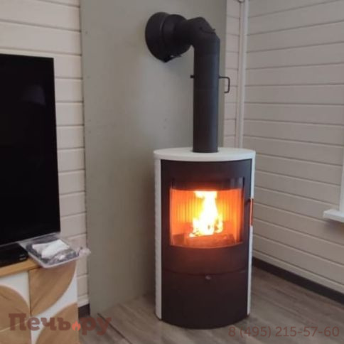 Печь камин Romotop Ovalis керамика Уцененный фото 4