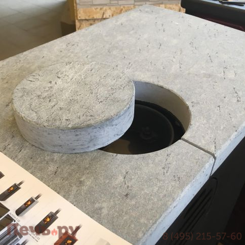 Печь камин Romotop Riano камень фото 4