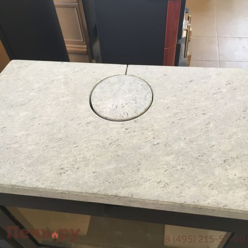 Печь камин Romotop Riano камень фото 6