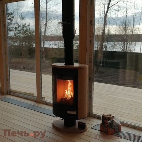 Печь камин Romotop Stromboli N 02 поворотный, керамика фото 12