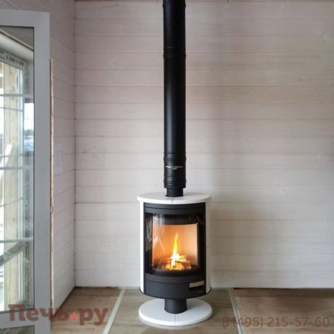 Печь камин Romotop Stromboli N 02 поворотный, керамика фото 14