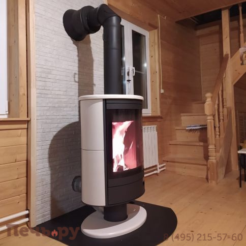 Печь камин Romotop Stromboli N 02 поворотный, керамика фото 21