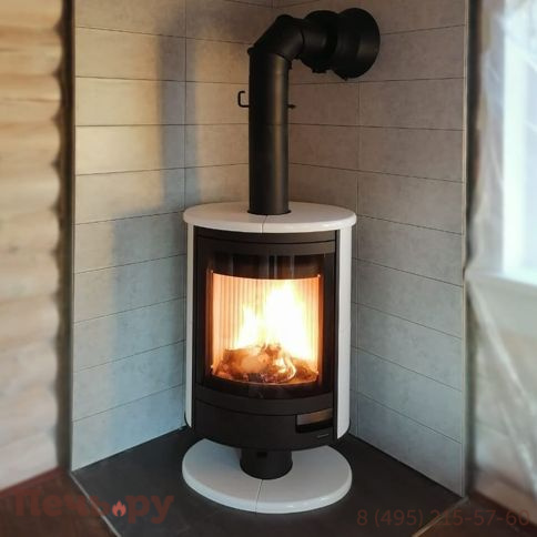 Печь камин Romotop Stromboli N 02 поворотный, керамика фото 23