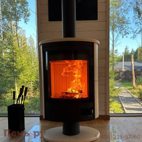 Печь камин Romotop Stromboli N 02 поворотный, керамика фото 7