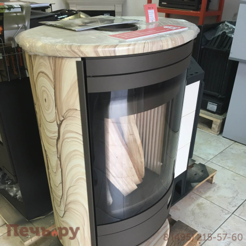 Печь камин Romotop Stromboli N 04 поворотный, песчаник фото 12