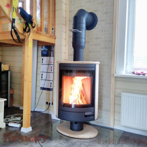 Печь камин Romotop Stromboli N 04 поворотный, песчаник фото 17