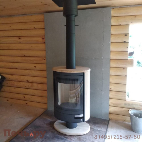 Печь камин Romotop Stromboli N 04 поворотный, песчаник фото 18