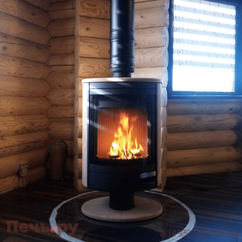 Печь камин Romotop Stromboli N 04 поворотный, песчаник фото 24