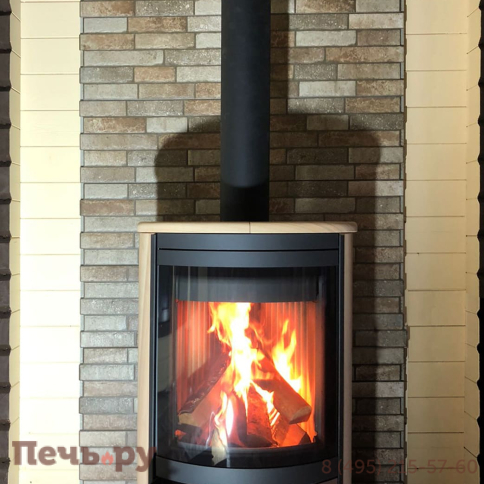 Печь камин Romotop Stromboli N 04 поворотный, песчаник фото 30