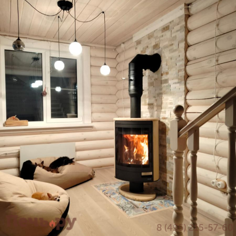 Печь камин Romotop Stromboli N 04 поворотный, песчаник фото 36