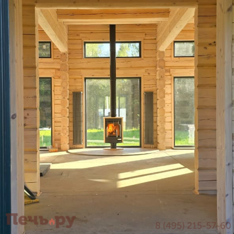 Печь камин Romotop Stromboli N 04 поворотный, песчаник фото 41