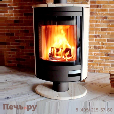 Печь камин Romotop Stromboli N 04 поворотный, песчаник фото 5