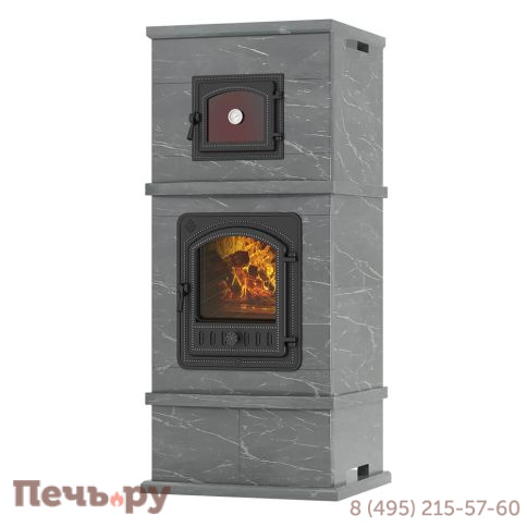 Печь камин с духовкой Везувий Everest Korela фото 4