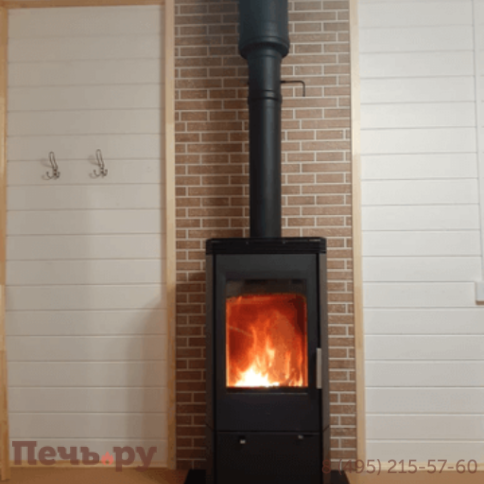 Печь камин Varde Vision 11, черный фото 2