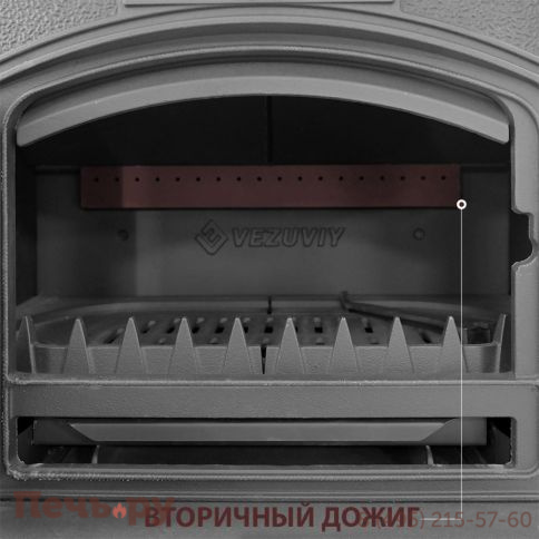 Печь камин Везувий KZ-14Р Антрацит фото 5