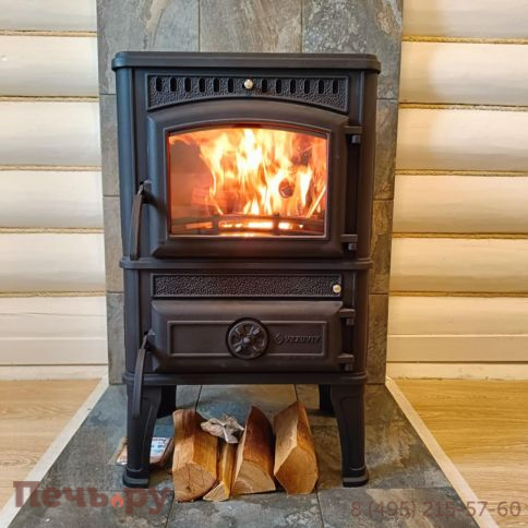 Печь камин Везувий LV-12 Антрацит фото 2