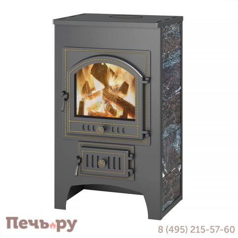 Печь-камин Везувий ПК-01 (205) Амфиболит 12 кВт фото