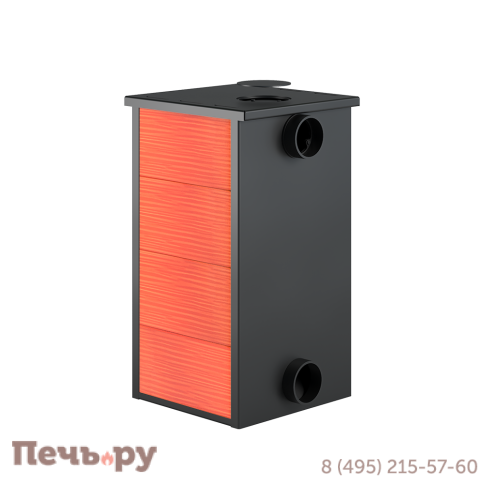 Печь-камин Везувий ПК-01 (270) красн. 9 кВт  (без плиты) фото 4