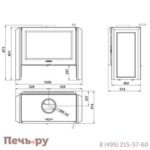Печь Lacunza Leon фото 5