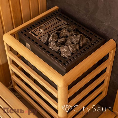 Печь с парогенератором для бани и сауны Lang Thermos vapo Superior 6 кВт фото 2