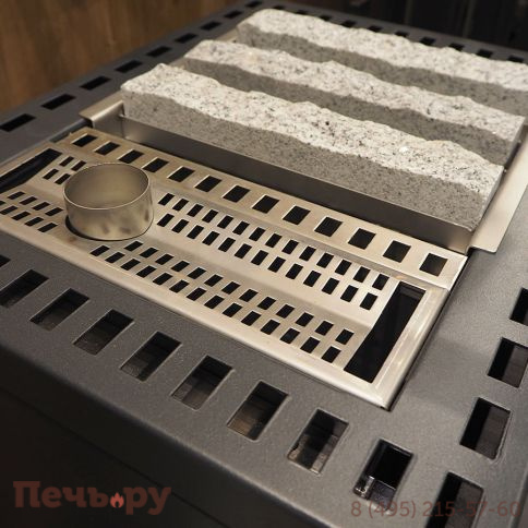 Печь с парогенератором для бани и сауны Lang Thermos vapo Superior 7,5 кВт с системой автозалива фото 3