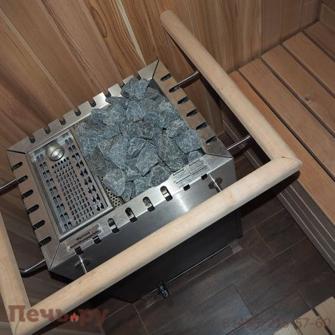 Печь с парогенератором для бани и сауны Lang Vapo therm VG 50 7.5 кВт, парогенератор 1.5 кВт фото 4